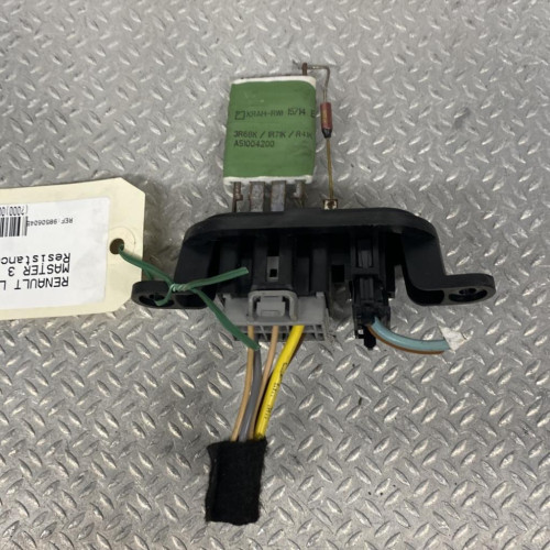 Resistance de chauffage RENAULT MASTER 3  MASTER 3 PHASE 1