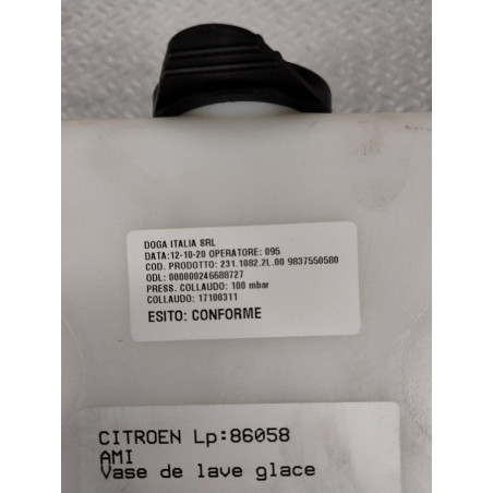 Reservoir lave-glace avant CITROEN AMI  AMI