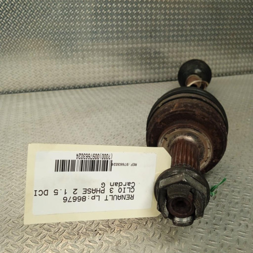 Transmission avant gauche Renault CLIO III 1.5 dci (2010-2014) 5 portes